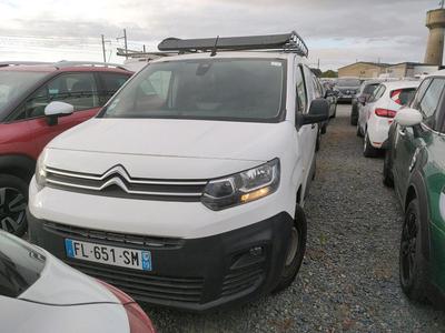 Citroen Berlingo M 650kg BlueHDi 100 BVM Driver VU [4P] bvm 5-100CH-5cv, 2019