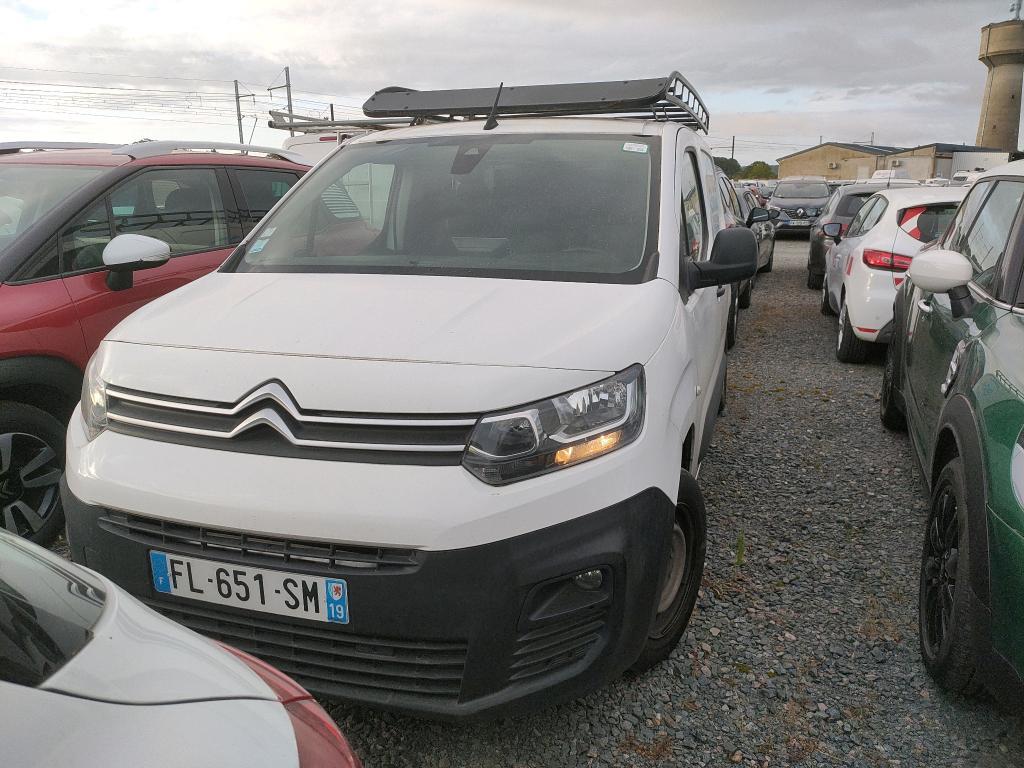Citroen Berlingo M 650kg BlueHDi 100 BVM Driver VU [4P] bvm 5-100CH-5cv, 2019