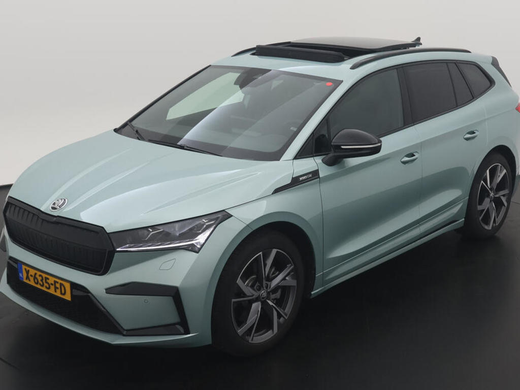 Skoda Enyaq iv BEV 204PK 77KWH IV SPORTLINE SPORT PANO TREKHAAK, 2023