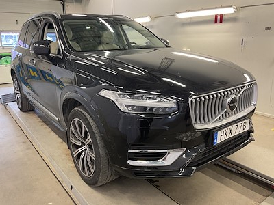 Volvo XC90 T8 Recharge AWD Inscription 7-Sits Lounge Ljus Akusitk Skinn Panorama 360-Kamera Drag HuD H/K Navi