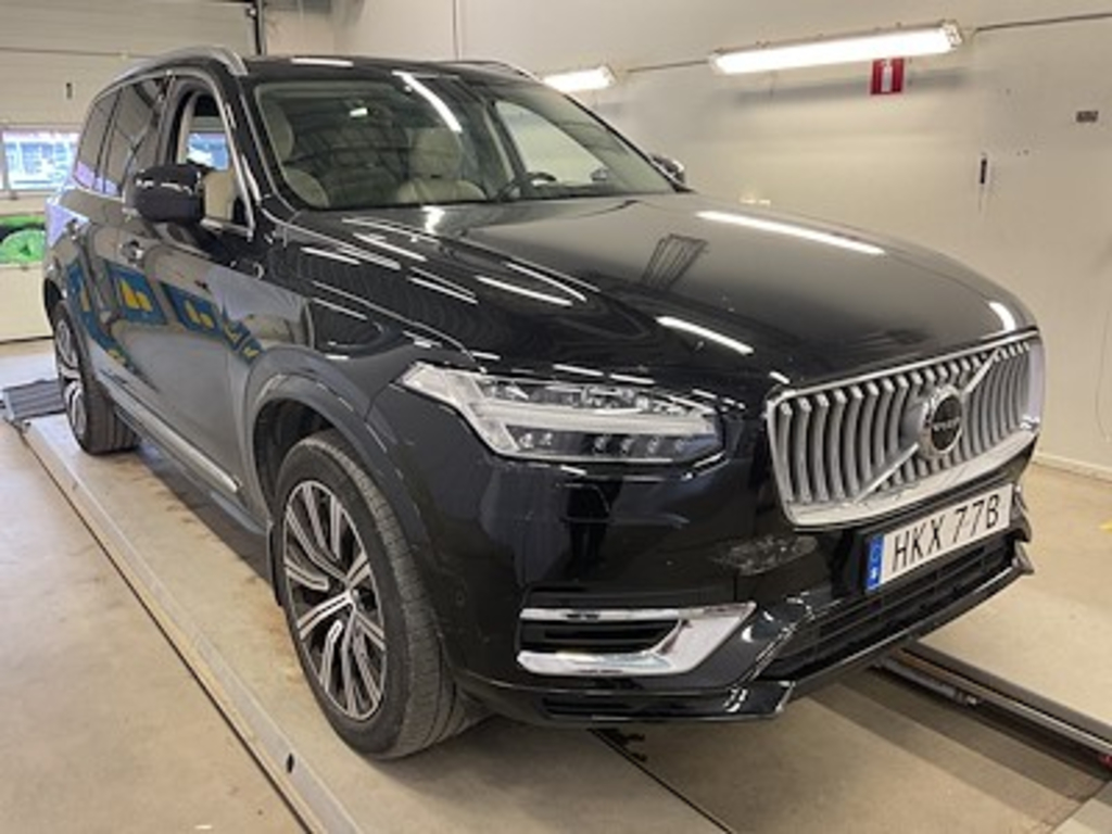 Volvo XC90 T8 Recharge AWD Inscription 7-Sits Lounge Ljus Akusitk Skinn Panorama 360-Kamera Drag HuD H/K Navi
