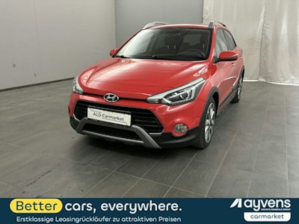 Hyundai I20 blue 1.0 T-GDI Active DCT Style Limousine, 5-turig, Automatik, 7-Gang