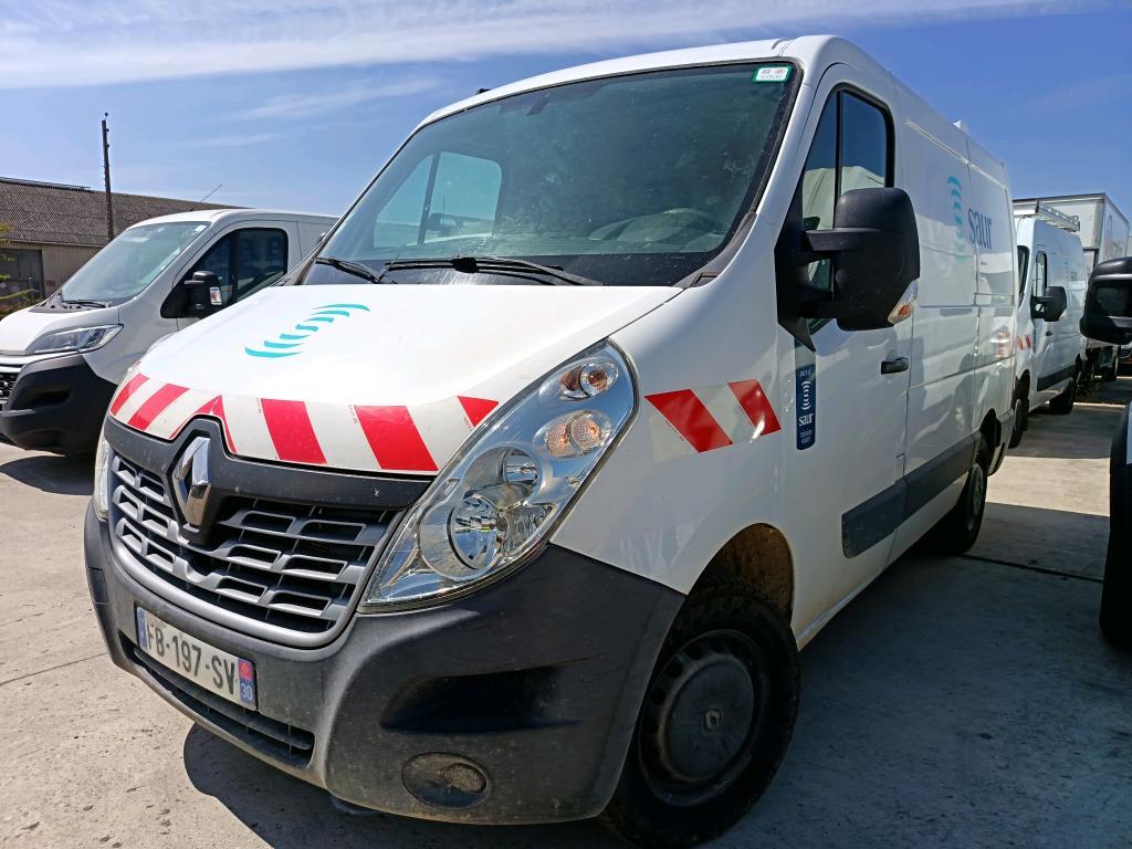 Renault Master FG GCf Trac F3500 L1H1 dCi 110 Euro6 VUBridage moteur 110 km/h [4P] bvm 6-110CH-8cv, 2018