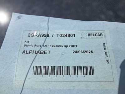 Kia Stonic Pure 1.0T 100pk/cv 5p 7DCT, 2025