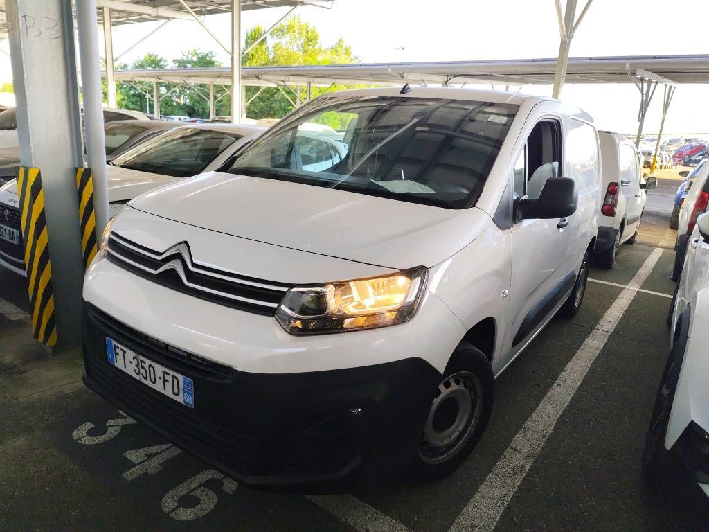 Citroen Berlingo M 650kg BlueHDi 100 S&amp;S BVM Driver VU [4P] bvm 5-100CH-5cv, 2020