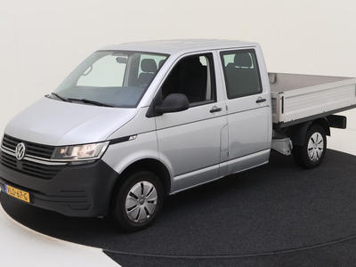 Volkswagen Transporter 2.0 TDI L2H1 90PK DC PU 28 TREKHAAK, 2021