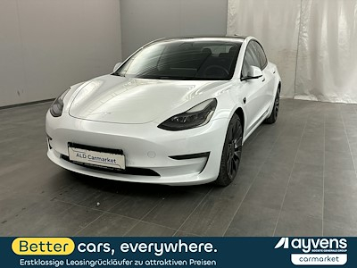 Tesla Model 3 Langstreckenbatt. Allradantrieb Dual Motor Performance Limousine, 4-turig, Direktantrieb, 1-Gang