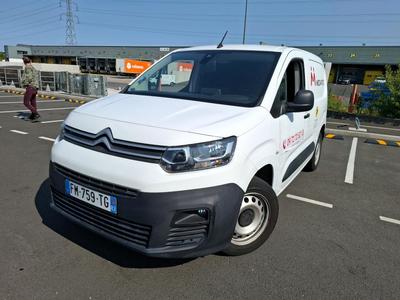 Citroen Berlingo M 1000kg BlueHDi 100 S&amp;S BVM Driver VU [4P] bvm 5-100CH-5cv, 2019