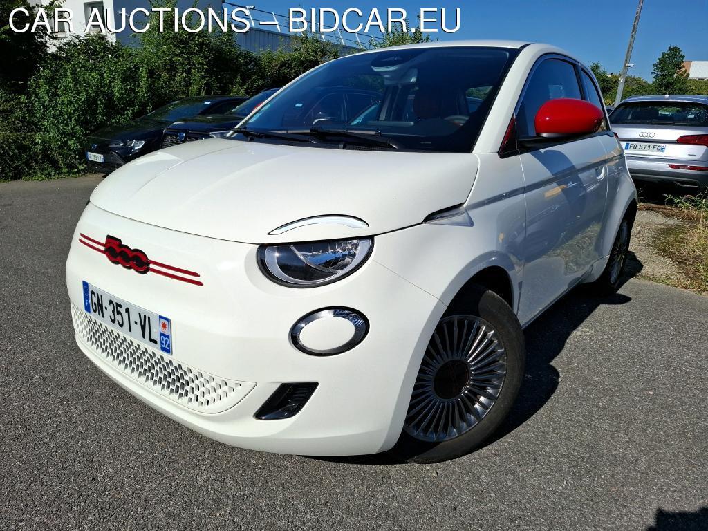Fiat 500 EX VE (Vehicule endommage) 24kWh Red VP [3P] bva 1-95CH-3cv, 2023