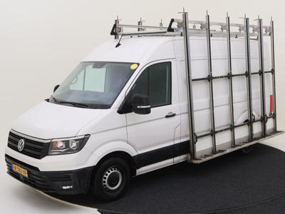 Volkswagen Crafter 35 2.0 TDI 140PK L3H3 HIGHLINE EXECUTIVE+ GLASRESTEEL INRICHTING, 2019