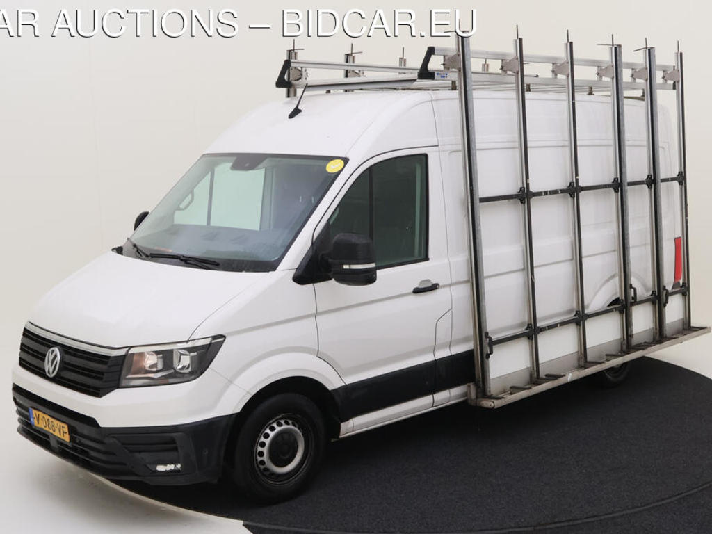 Volkswagen Crafter 35 2.0 TDI 140PK L3H3 HIGHLINE EXECUTIVE+ GLASRESTEEL INRICHTING, 2019