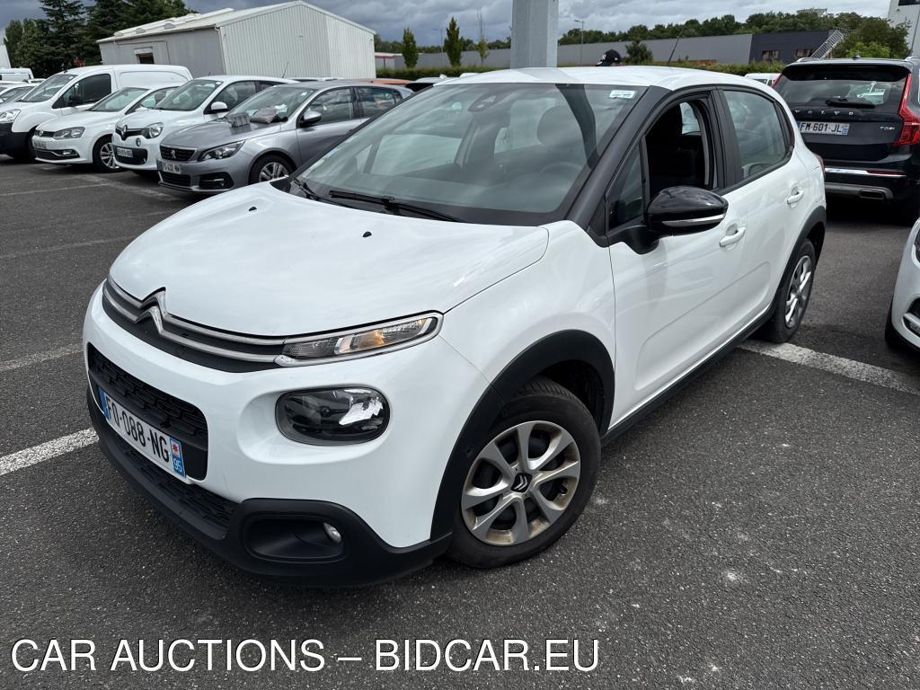 Citroen C3 Societe BlueHDi 100 S&amp;S BVM6 Feel Nav VF [5P] 6-102CH-5cv, 2020