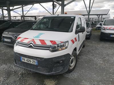 Citroen Berlingo Taille M 1000kg BlueHDi 75 BVM Club VU [4P] bvm 5-75CH-5cv, 2019