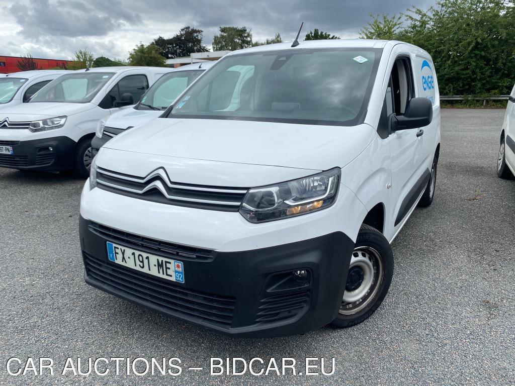 Citroen Berlingo M 650kg BlueHDi 100 S&amp;S BVM Driver VU [4P] bvm 5-100CH-5cv, 2021