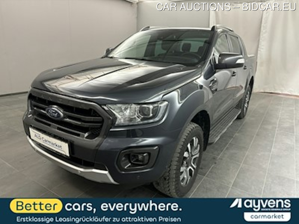 Ford Ranger 2,0 l EcoBlue Autm. Wildtrak Doppelk.Pritsche, 4-turig, Automatik, 10-Gang