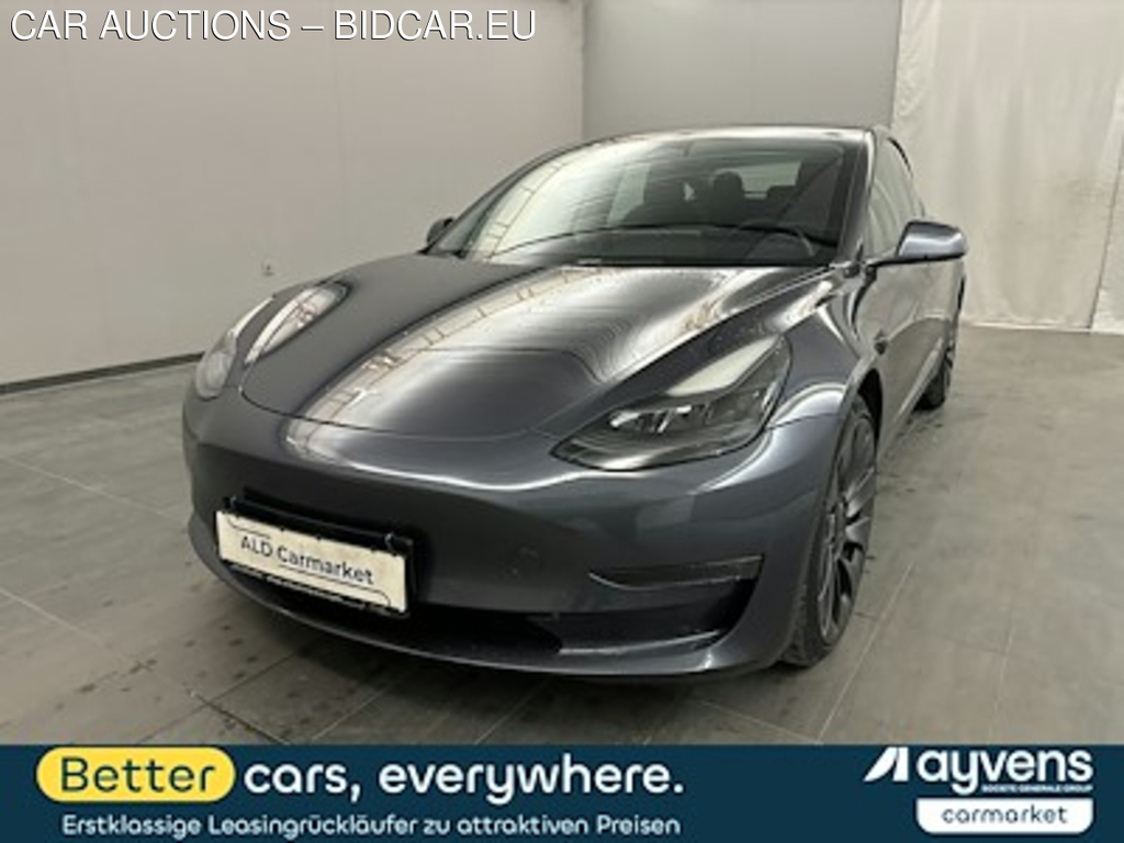 Tesla Model 3 Langstreckenbatt. Allradantrieb Dual Motor Performance Limousine, 4-turig, Direktantrieb, 1-Gang