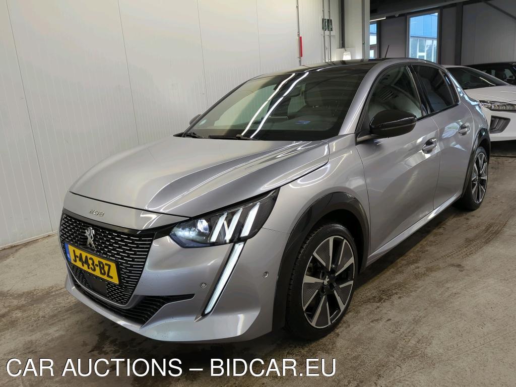 Peugeot 208 EV 100kW / 50kWh GT Premiere 1-fase lader, 2020