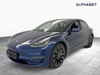 Tesla MODEL 3 Langstreckenbatt. Allradantrieb Dual Motor Performance, 2021