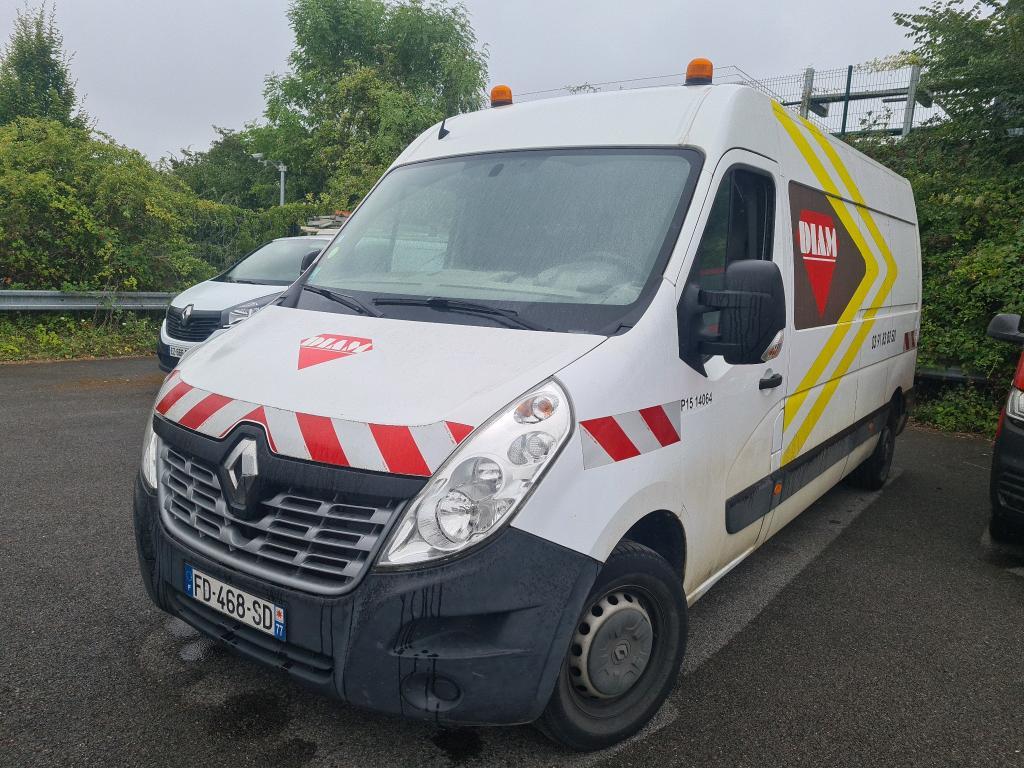 Renault Master FG GCf Trac F3500 L3H2 dCi 130 Euro6 VU Bridage moteur 110 km/h[4P] bvm 6-130CH-8cv, 2019