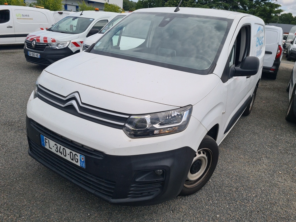 Citroen Berlingo M 650kg BlueHDi 100 BVM Driver VU [4P] bvm 5-100CH-5cv, 2019