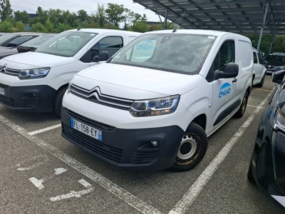 Citroen Berlingo M 650kg BlueHDi 100 S&amp;S BVM Driver VU [4P] bvm 5-100CH-5cv, 2019