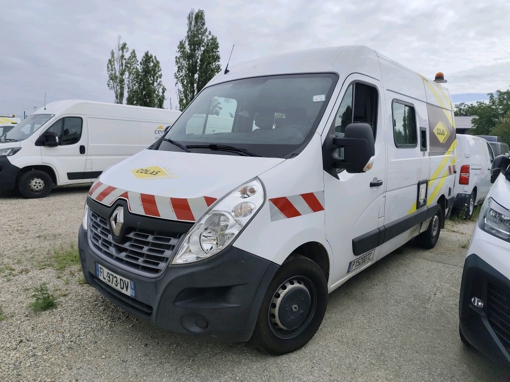Renault Master FG GCf Trac F3500 L2H2 dCi 130 Euro6 VU Bridage moteur 110 km/h[4P] bvm 6-130CH-8cv, 2019