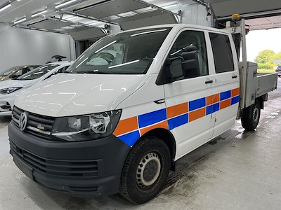 Volkswagen Transporter 2.0 Tdi 150 Doka U/bagsæde Dsg Bmt Lwb S63 UA!