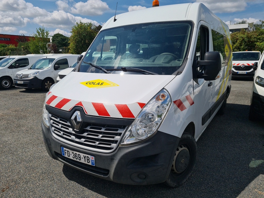 Renault Master GCf Trac F3500 L2H2 dCi 130 Euro6 VU Bridage moteur 110 km/h [4P] bvm 6-130CH-8cv, 2019