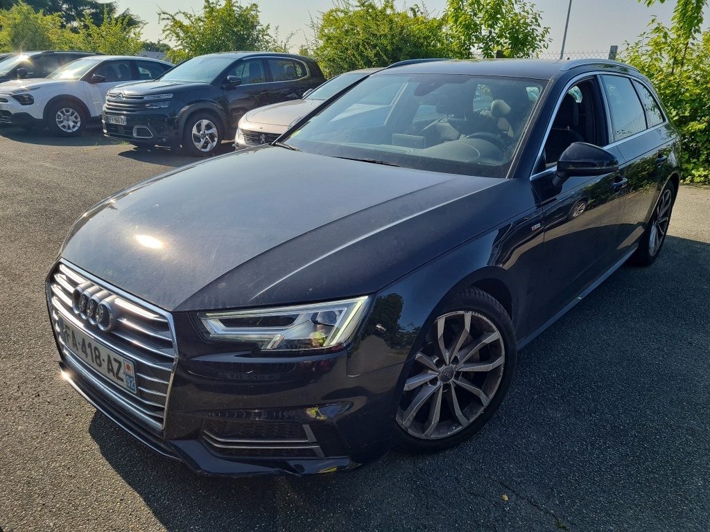 Audi A4 Avant 2.0 TDI Ultra 190 S tronic S line VP [5P] bvm 7-190CH-10cv, 2018