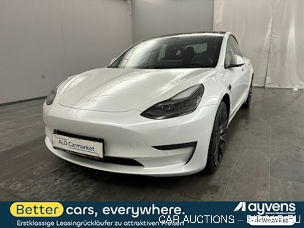Tesla Model 3 Langstreckenbatt. Allradantrieb Dual Motor Performance Limousine, 5-turig, Direktantrieb, 1-Gang