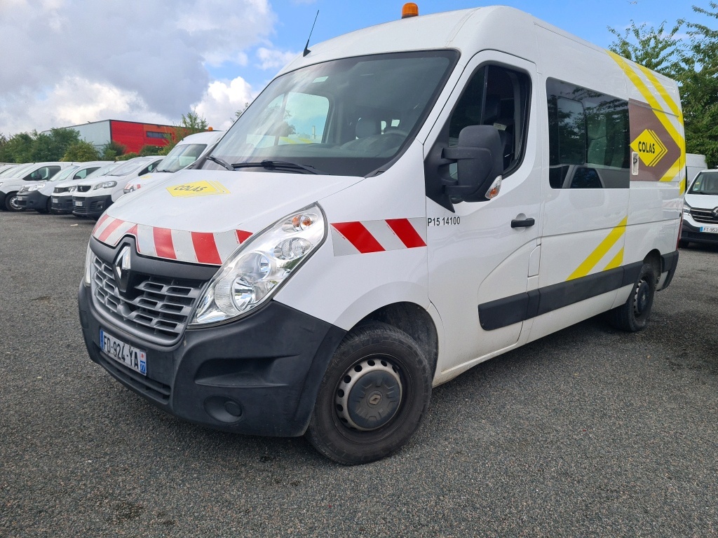 Renault Master GCf Trac F3500 L2H2 dCi 130 Euro6 VU Bridage moteur 110 km/h [4P] bvm 6-130CH-8cv, 2019