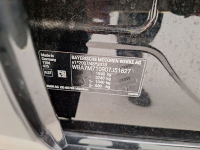 BMW 1 hatch diesel - 2019 116 D ADBLUE (EU6AP), 2021
