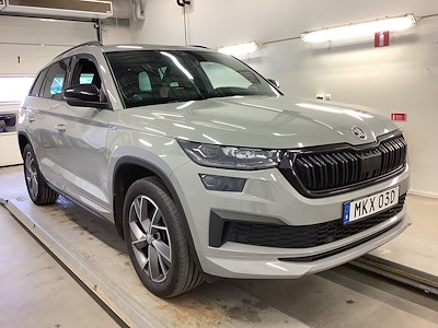 Skoda Kodiaq 2.0 TDI 4x4 Sportline 7-Sits Cockpit Skinn/Alcantara Kamera Drag Varmare