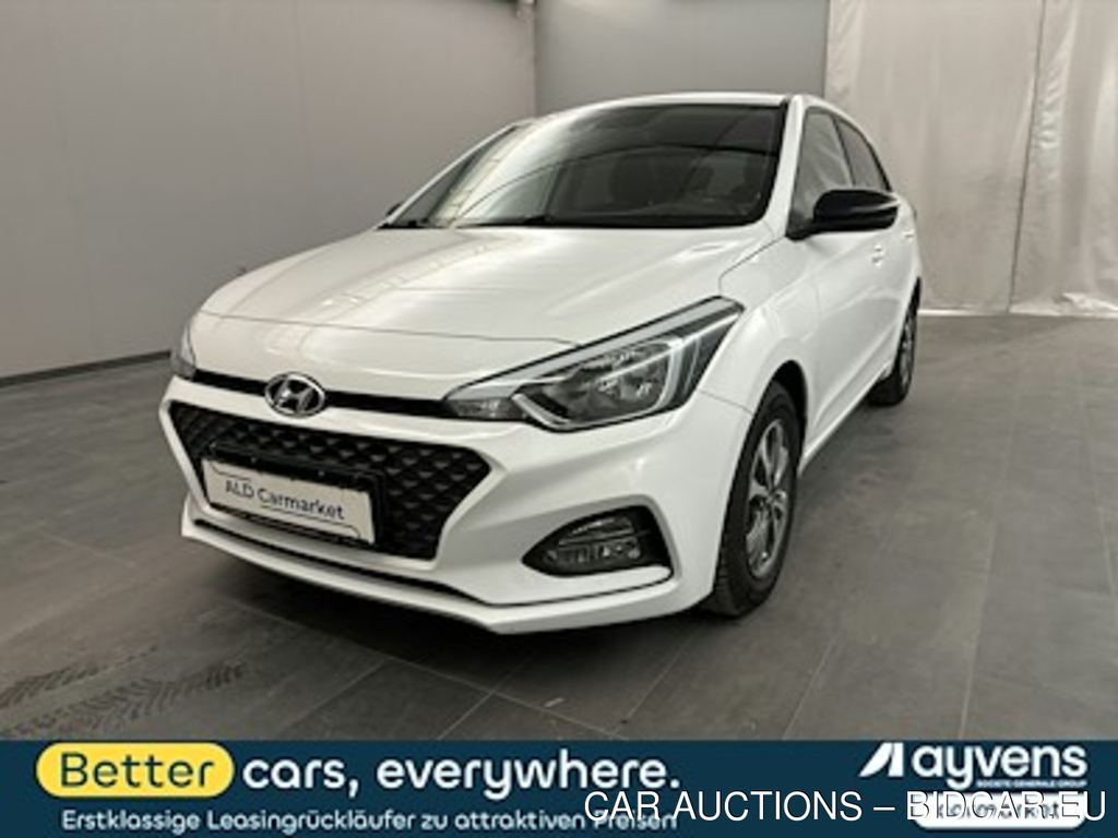 Hyundai I20 blue 1.2 Advantage Limousine, 5-turig, 5-Gang