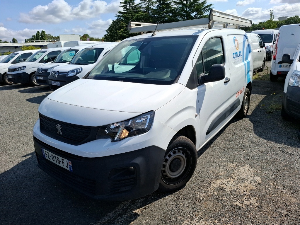 Peugeot Partner BLUEHDI 100 S&amp;S 650KG STAND ASPHALT VU [4P] bvm 5-102CH-5cv, 2021