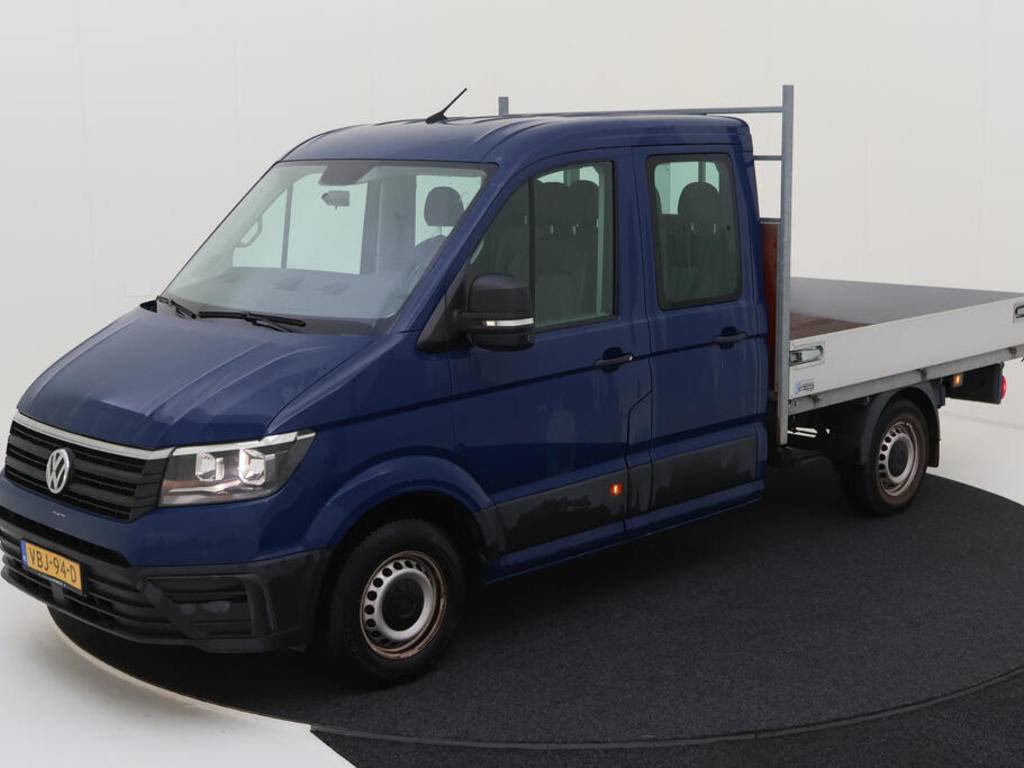 Volkswagen Crafter DC 35 2.0 TDI 102PK L3 364/3500 FWD TRENDLINE OPEN LAADBAK TREKH, 2019