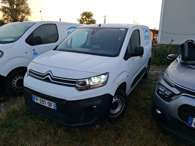 Citroen Berlingo M 650kg BlueHDi 100 S&amp;S BVM Driver VU [4P] bvm 5-100CH-5cv, 2020