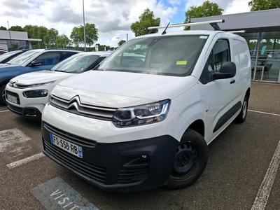 Citroen Berlingo M 1000kg BlueHDi 100 S&amp;S BVM Driver VU [4P] bvm 5-100CH-5cv, 2020