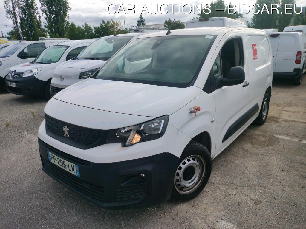Peugeot Partner BLUEHDI 100 S&amp;S 650KG STAND ASPHALT VU [4P] bvm 5-102CH-5cv, 2020