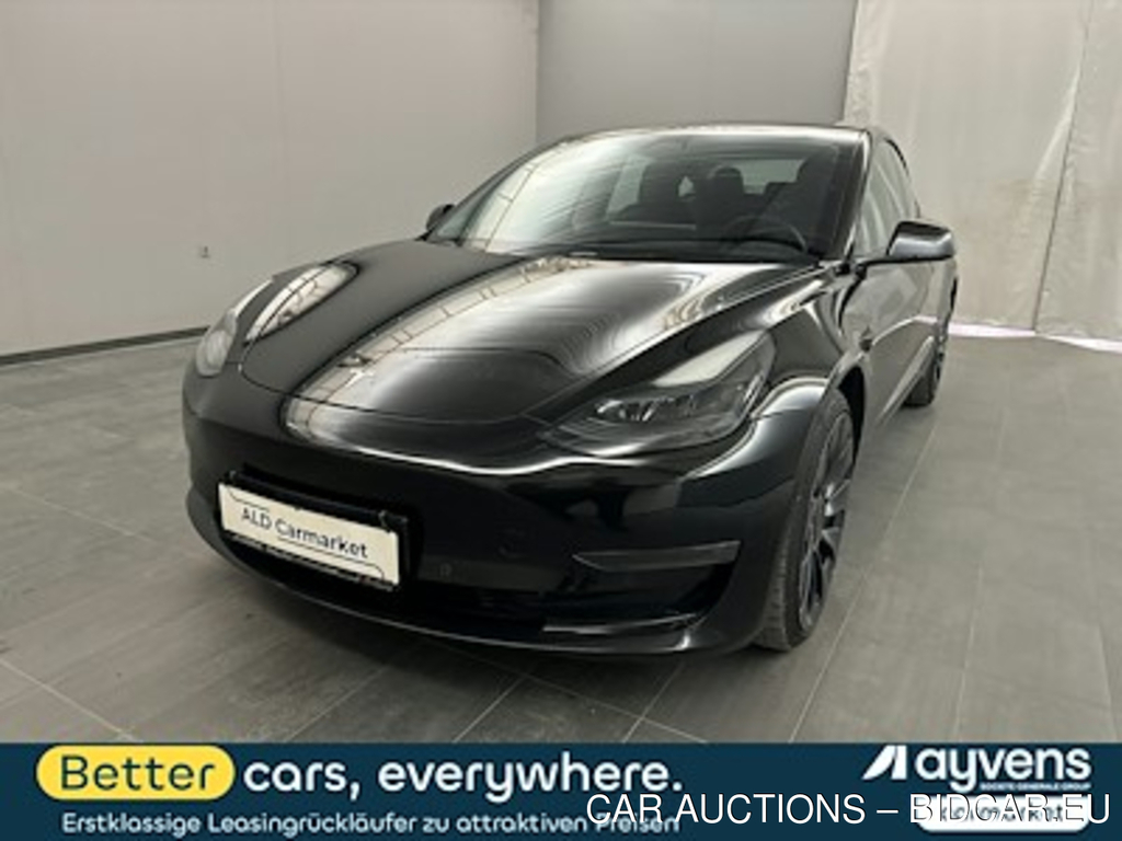 Tesla Model 3 Langstreckenbatt. Allradantrieb Dual Motor Performance Limousine, 4-turig, Direktantrieb, 1-Gang