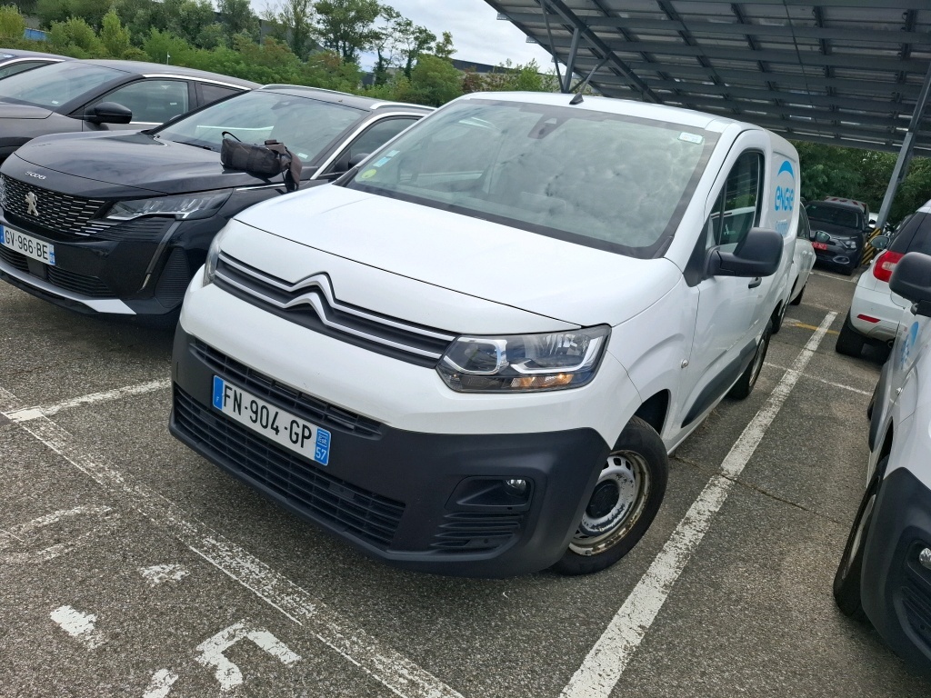 Citroen Berlingo M 650kg BlueHDi 100 S&amp;S BVM Driver VU [4P] bvm 5-100CH-5cv, 2020