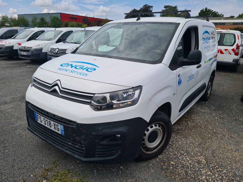 Citroen Berlingo M 650kg BlueHDi 75 S&amp;S BVM Club VU [4P] bvm 5-75CH-5cv, 2020