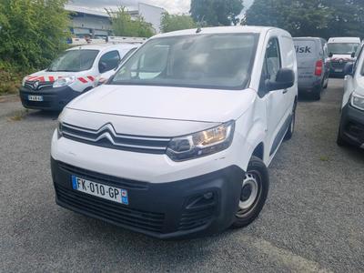 Citroen Berlingo M 650kg BlueHDi 100 S&amp;S BVM Driver VU [4P] bvm 5-100CH-5cv, 2019