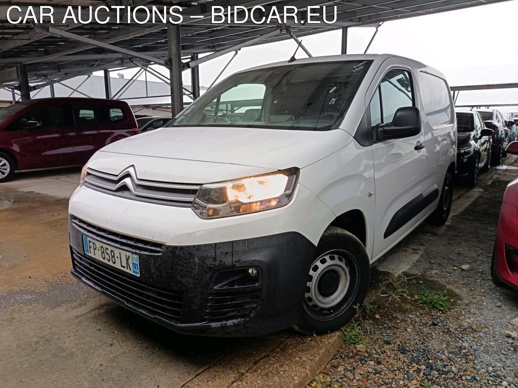 Citroen Berlingo M 650kg BlueHDi 100 S&amp;S BVM Driver VU [4P] bvm 5-100CH-5cv, 2020