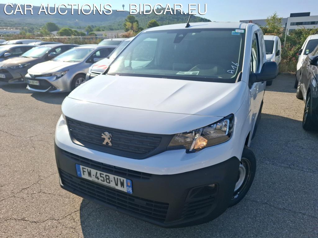 Peugeot Partner BLUEHDI 100 S&amp;S 650KG STAND ASPHALT VU [4P] bvm 5-102CH-5cv, 2021