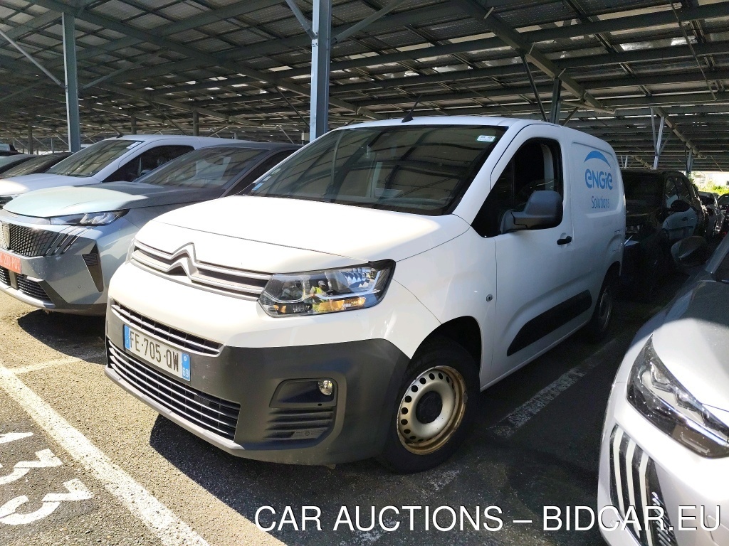 Citroen Berlingo M 650kg BlueHDi 100 S&amp;S BVM Driver VU [4P] bvm 5-100CH-5cv, 2019