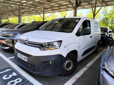 Citroen Berlingo M 650kg BlueHDi 100 S&amp;S BVM Driver VU [4P] bvm 5-100CH-5cv, 2019