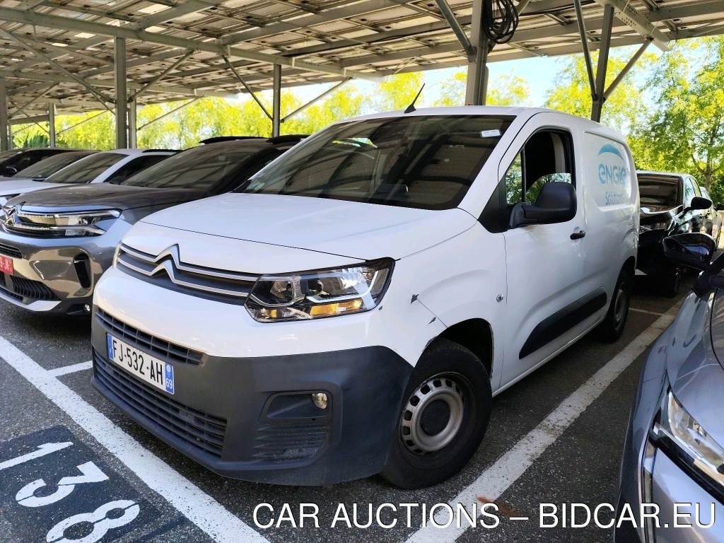 Citroen Berlingo M 650kg BlueHDi 100 S&amp;S BVM Driver VU [4P] bvm 5-100CH-5cv, 2019