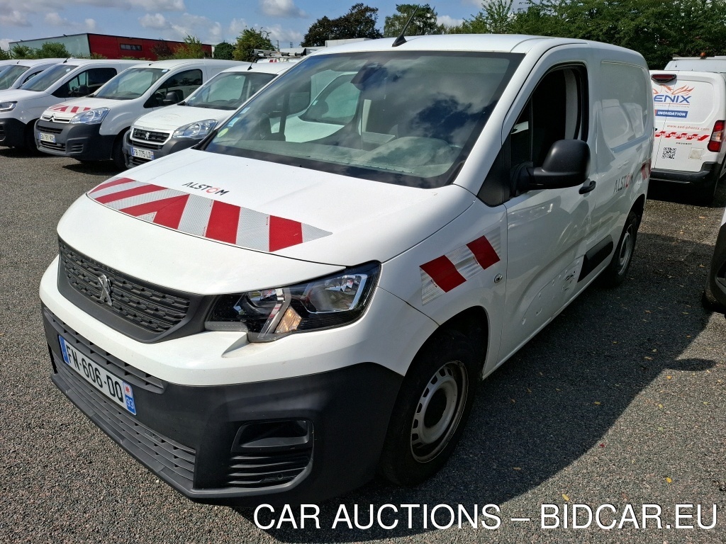 Peugeot Partner BLUEHDI 100 S&amp;S 650KG STAND ASPHALT VU [4P] bvm 5-100CH-5cv, 2020