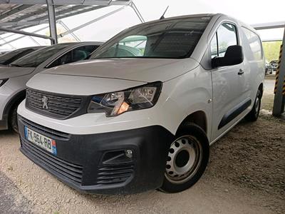 Peugeot Partner BLUEHDI 100 S&amp;S 950KG LONG ASPHALT VU [4P] bvm 5-100CH-5cv, 2019